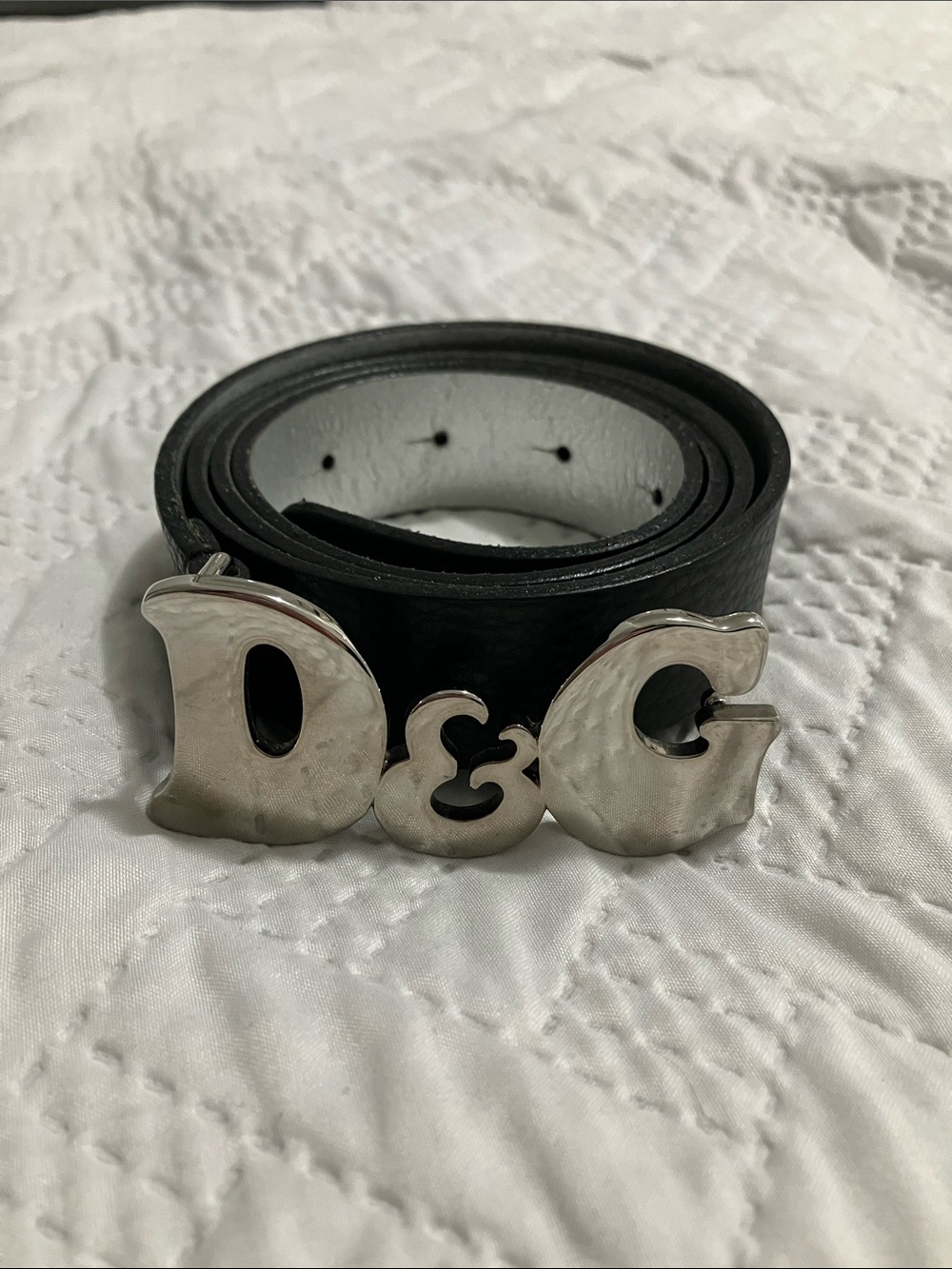 Dolce & Gabbana , men’s eu 110 , genuine leather belt.